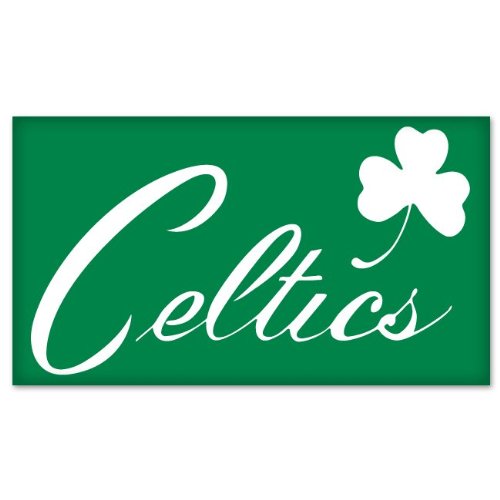 Boston Celtics NBA Basketball sticker 6" x 3"