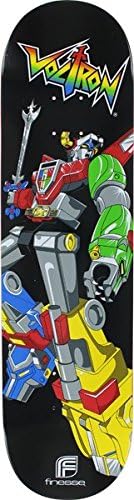 Finesse Voltron Classic 8.0 Black/Multi Skateboard Deck