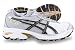 ASICS GEL LANDRETH 3 RUNNING TRAINERS - WHITE - SIZE UK 8
