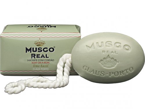 Musgo Real Soap On A Rope - Lime Basil - 6.7 oz