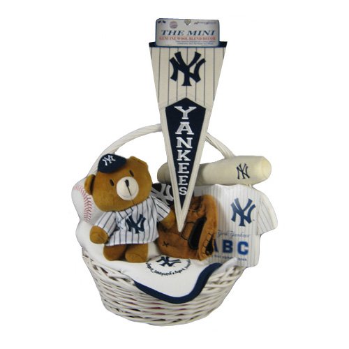 New York Yankees Baby Gift Basket ***HOME RUN***