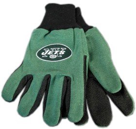 Caseys Distributing 9960690673 New York Jets Two Tone Gloves