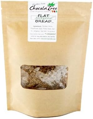 ChocolaTree Raw Flat Bread - Jalapeno (Hot!) 3oz