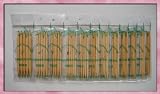 5 Double Point Bamboo Knitting Needles 12 Sets of 5 Pieces per Set (60 pieces in total)