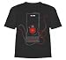 HAL 9000 from Stanley Kubrick's 2001: A Space Odyssey High Quality T-Shirt Black Medium