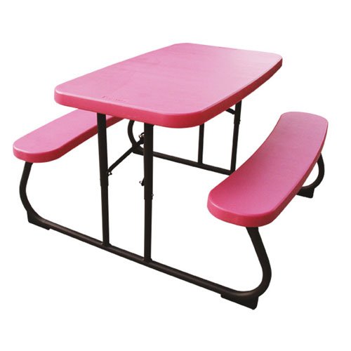 Lifetime Pink Kid's Picnic Table