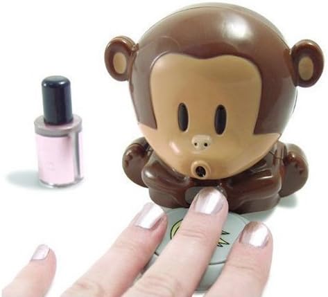 Cute Monkey Shaped Manicure Nail Polish Blower Dryer by HD Design