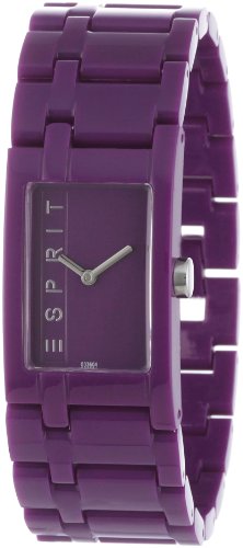 Esprit Damen-Armbanduhr houston funky pure purple Analog Quarz A.ES103362004