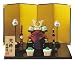 兜飾り平セット<br>（陶器/五月人形）でAmazonアフィリエイトツール