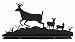 Deer Mailbox Topper