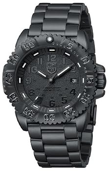 Luminox #3152.BO Men's BlackOut Navy Seal Steel Colormark 3150 Series Watch