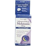 Natrol Advanced Sleep Melatonin Tablets, 10 mg, 60-Count