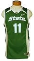Michigan State Spartans Nike Replica #11 Road Basketball Jersey