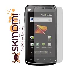 Skinomi TechSkin - Screen Protector Shield for ZTE Warp + Lifetime Warranty