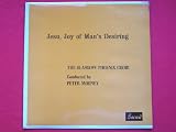 Glasgow Phoenix Choir Jesu Joy Of Mans Desiring LP Sacred SAC5021 EX/EX 1970
