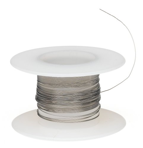 Stainless Steel 304 Wire - 0.001 OD +-0.0001 Annealed, Spooled 25'L