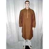 Designer Exclusive Men's Ethnic Wear Copper Cotton Kurta Pyjama XXL Chest 48 Inches