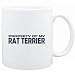 Mug White " PROPERTY OF MY Rat Terrier EMBROIDERY " Dogs