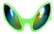 DR PEEPERS Alien Close Encounter Costume Glasses Kids to Adult One Size Green Unisex-adult