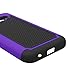 Core Prime Case, LK [Shock Absorption] Hybrid Dual Layer Armor Defender Protective Case Cover for Samsung Galaxy Core Prime (Purple)