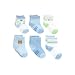 Just One Year Socks 6-pk. - Blue (0-9 mos.)