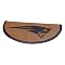 Half Moon Door Mat-Patriots - Multi (29.5Wx17.75Dx1H)