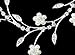 Accessoriesforever Women Bridal Wedding Prom Fashion Jewelry Set Floral Vine Pearl Rhinestone