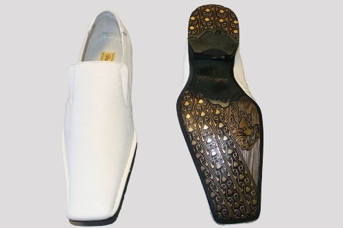 Mens Dress Shoes 18621 White