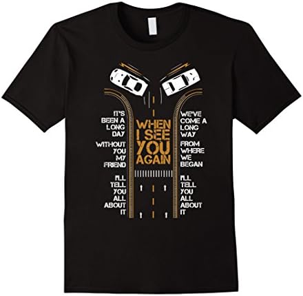 When i see you again - Male XL - Black