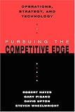 Operations, Strategy, and Technology: Pursuing the Competitive Edge