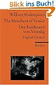 Der Kaufmann von Venedig, Englisch/Deutsch