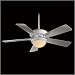 Minka-Aire F569WH Supra (W/ Light) Remote Control White Ceiling Fan 52 Blade Span