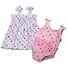 Swim n Pretty - Toddler Girls Polka Dot Bathing Suit And Coverup, Pink, White