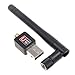 niceEshop Mini 150M USB WiFi Wireless LAN 802.11 n/g/b Adapter with Antenna