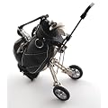 Smartgolf Black 6" scale golf bag with 3 golf club style pens