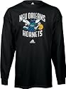 New Orleans Hornets adidas Primary Logo Long Sleeve T-Shirt
