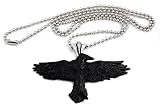 Black Raven Alchemy Gothic Necklace