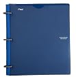 Five Star Flex Hybrid NoteBinder, Customizable Cover, 1-Inch, Blue (72411)
