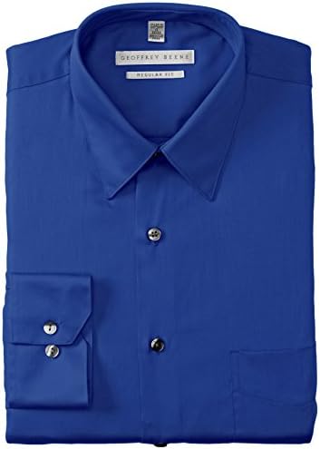 Geoffrey Beene Men's Regular Fit Sateen Solid