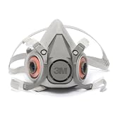 3M 6200, Series 6000 Half Facepiece Respirator, Size: Medium