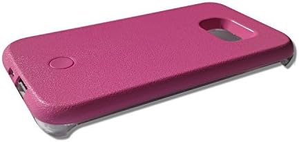 Selfie Pro 3-in-1 LED Selfie Case with battery back-up for Samsung Galaxy S7 Great for Selfies,Facetime,SnapChat and videos, Bubble Gum Pink