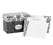 Hortense B. Hewitt Wedding Accessories Damask Recipe Box Bridal Shower Invitation Gift Set