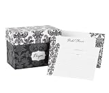Hortense B. Hewitt Wedding Accessories Damask Recipe Box Bridal Shower Invitation Gift Set
