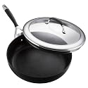 Circulon Elite 12-Inch Covered Deep Skillet