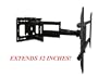 Samsung UN55B7000 Compatible HEAVY DUTY Dual-Arm Articulating Wall mount **EXTENDS 32 INCHES**