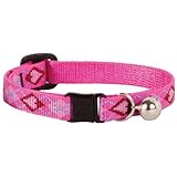 Puppy Love - Lupine Adjustable Safety Collars for Cats with Bell - 1/2" x 8" - 12"