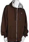 Champion Men's Double Dry Classic Fleece Full Zip Hood, Java, XX-Large