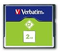 Verbatim CompactFlash (CF) 2GB Speicherkarte (P-Blister)