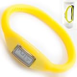 Jewelco London Rocks¦Watch Silicon Sports Swimproof Watch - Medium/Ladies, Yellow