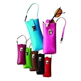 IMAGE OF Fuchsia Budd Leather Large Cell Phone or Eyeglass Wristlet